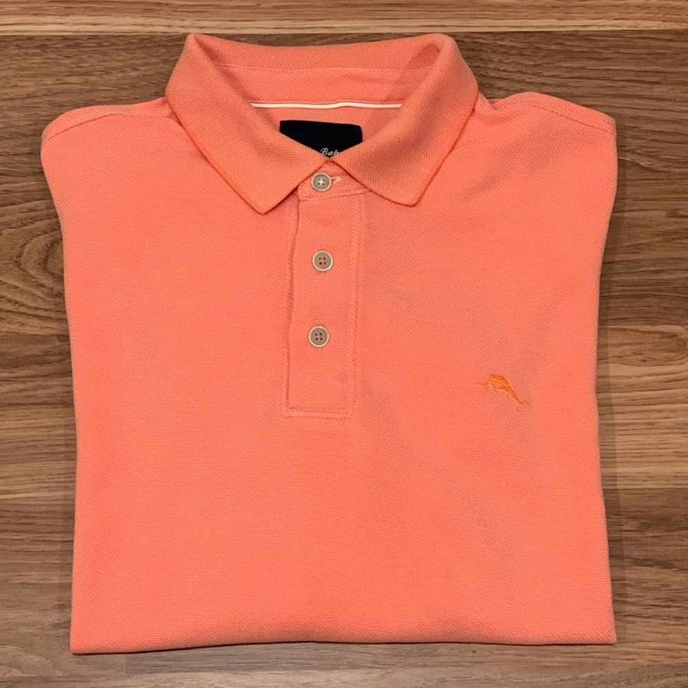 Tommy Bahama Casual Short Sleeve Polo Size L